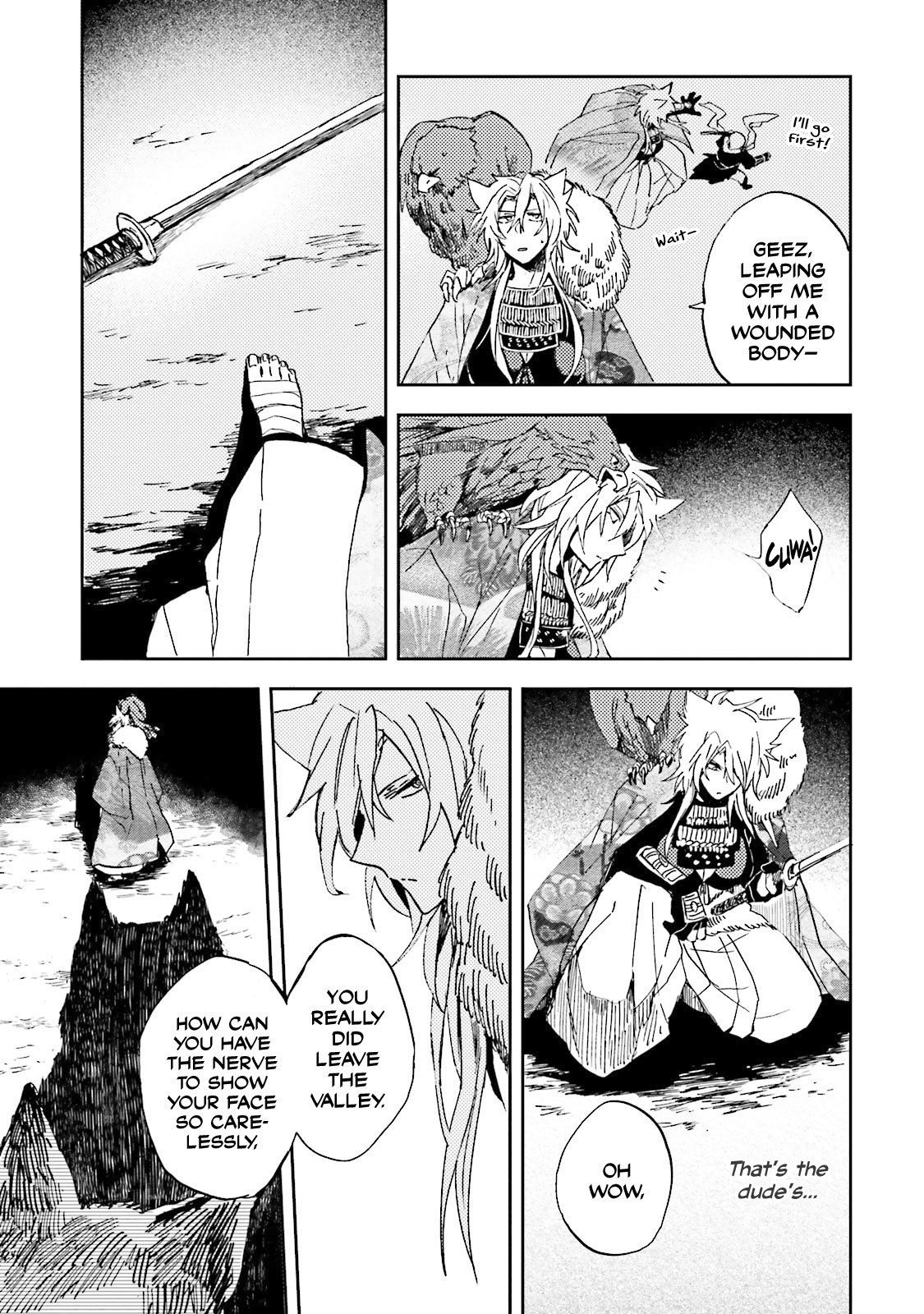 Nejikemono Chapter 1 page 42 - Chapter 1: The Mountain Wolf and the Bandit