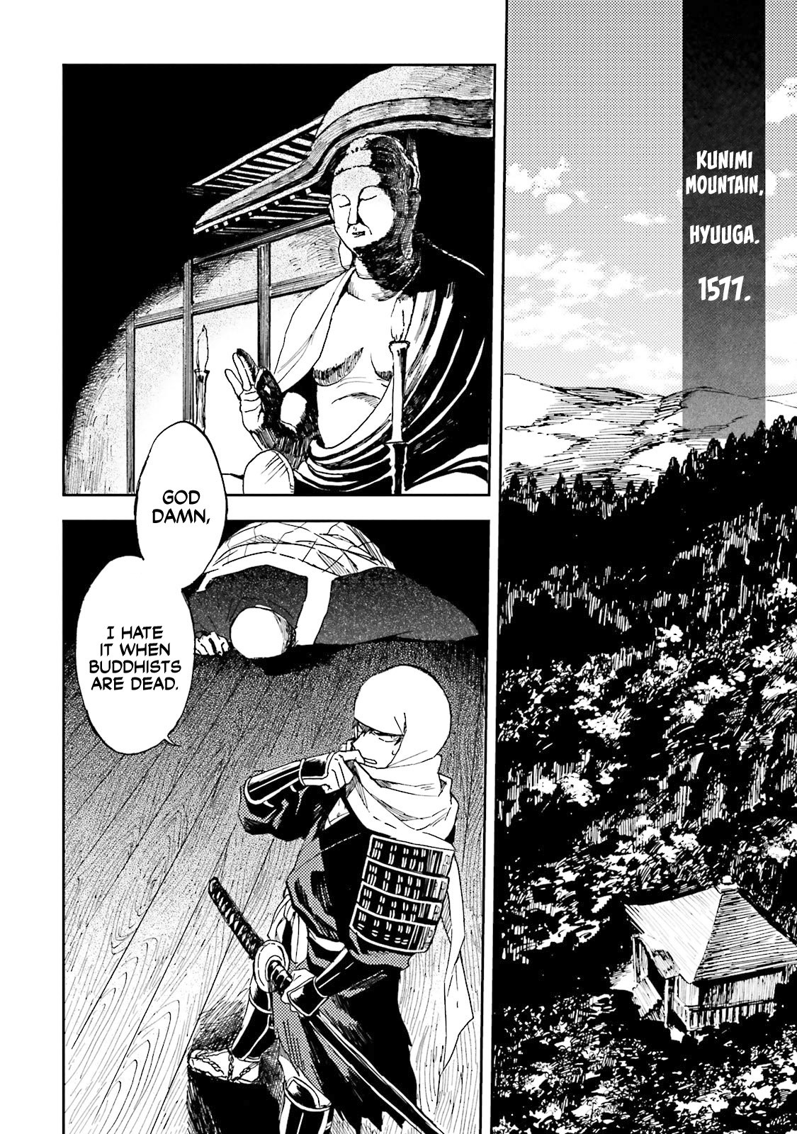 Nejikemono Chapter 1 page 5 - Chapter 1: The Mountain Wolf and the Bandit