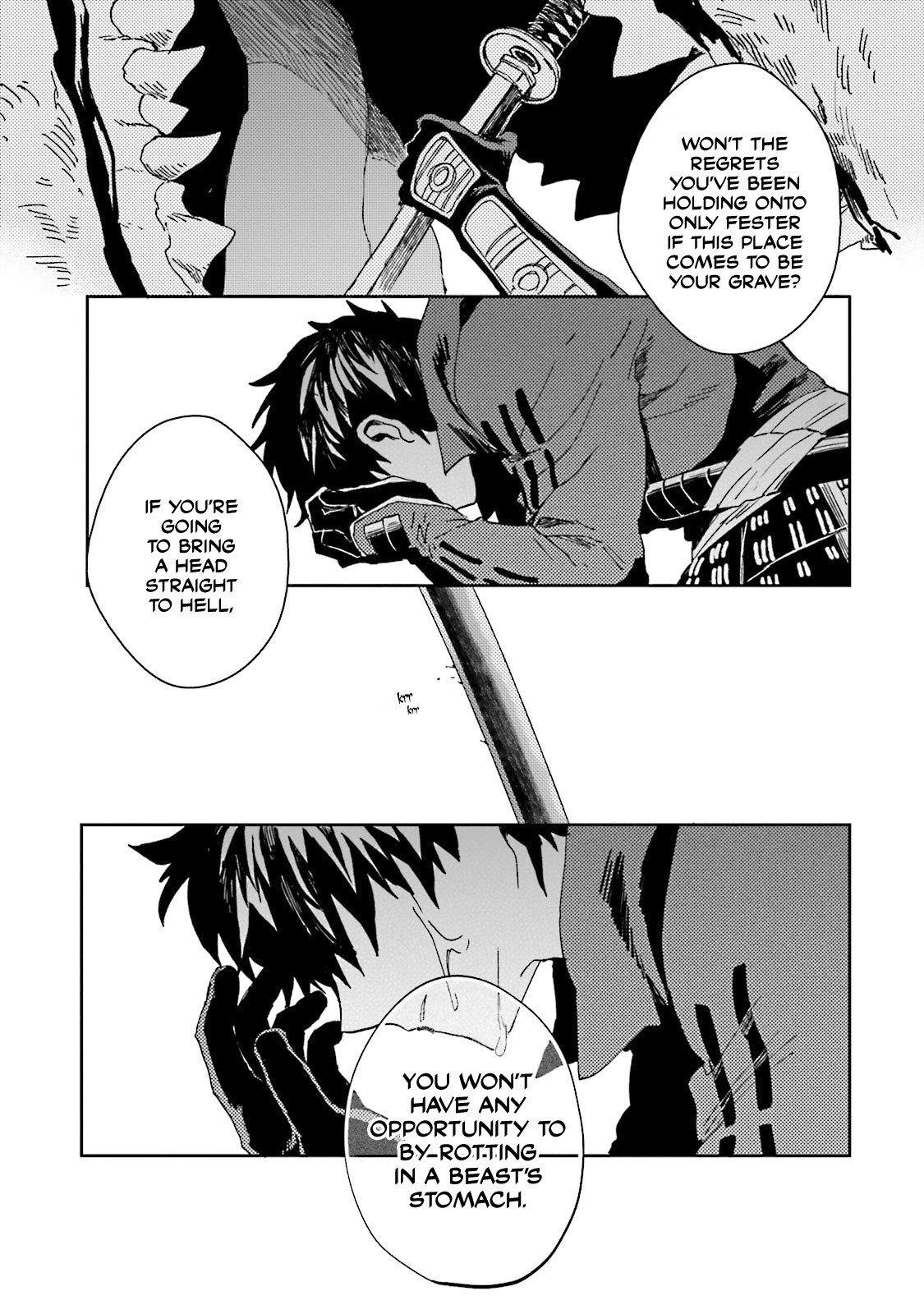 Nejikemono Chapter 1 page 54 - Chapter 1: The Mountain Wolf and the Bandit
