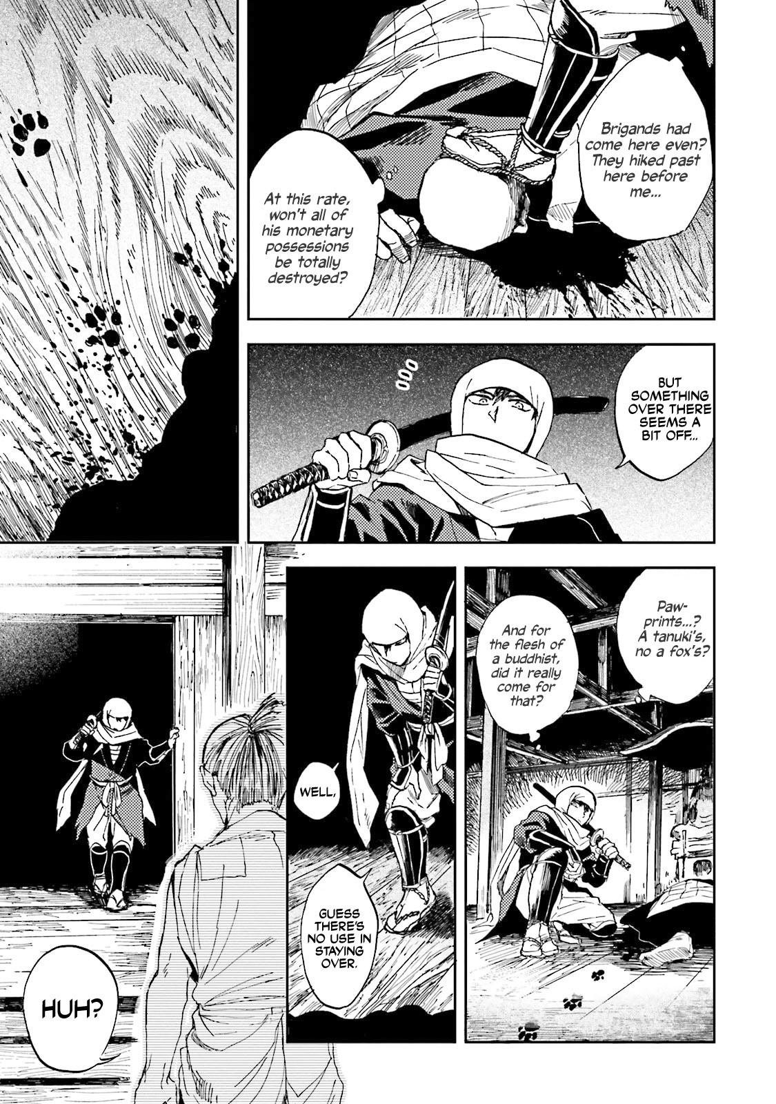 Nejikemono Chapter 1 page 6 - Chapter 1: The Mountain Wolf and the Bandit