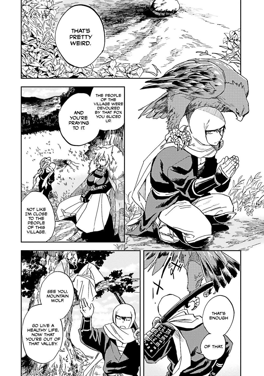 Nejikemono Chapter 1 page 63 - Chapter 1: The Mountain Wolf and the Bandit