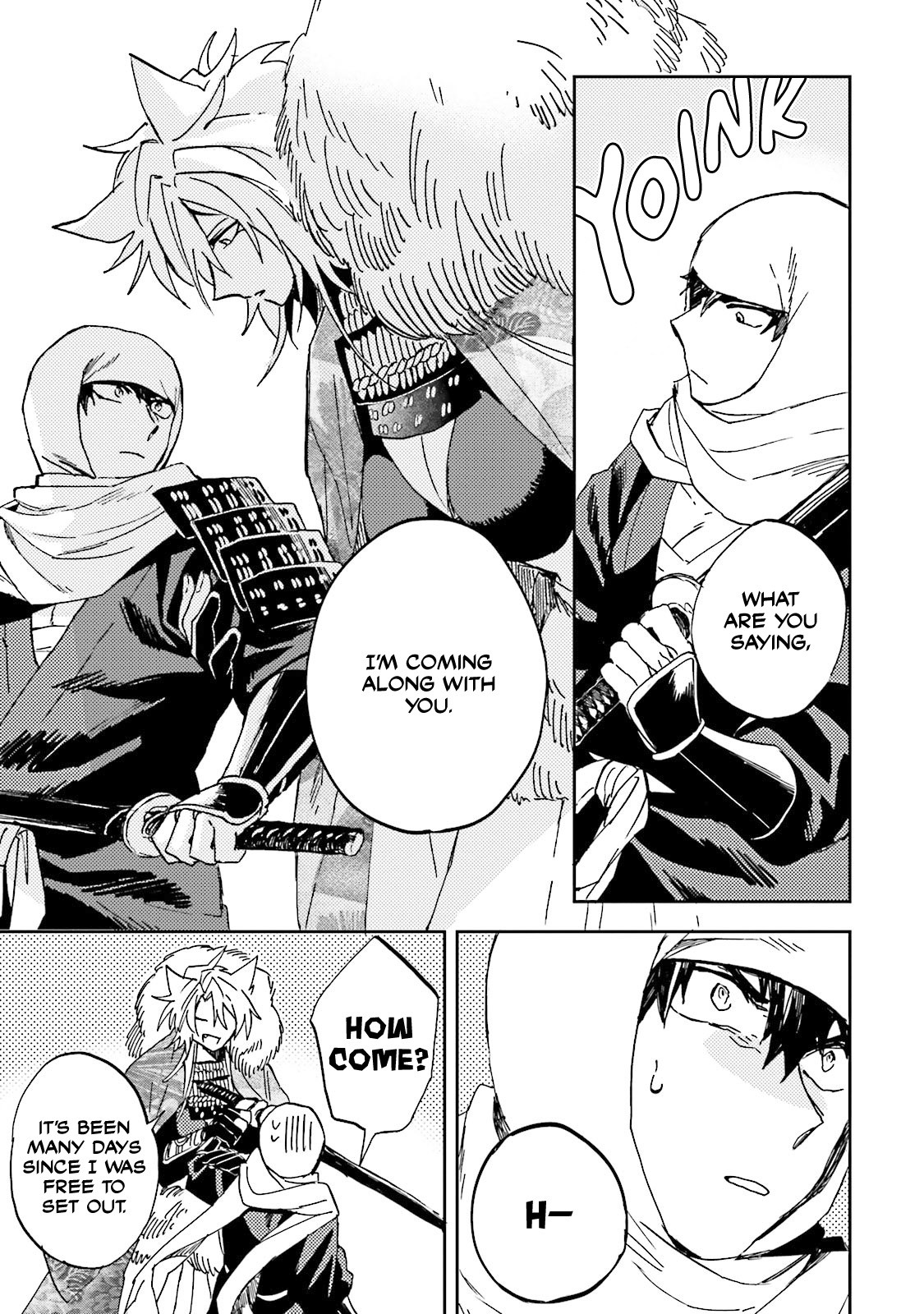 Nejikemono Chapter 1 page 64 - Chapter 1: The Mountain Wolf and the Bandit