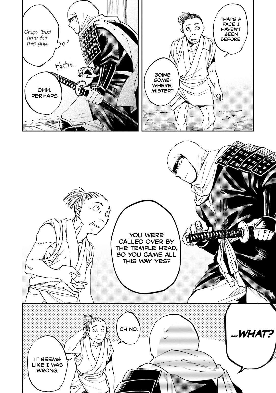 Nejikemono Chapter 1 page 7 - Chapter 1: The Mountain Wolf and the Bandit