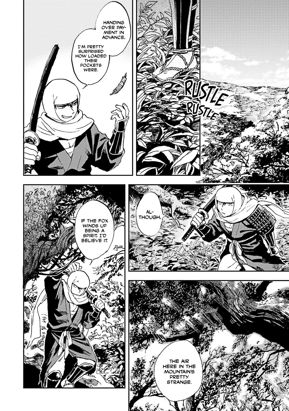 Nejikemono Chapter 1 page 9 - Chapter 1: The Mountain Wolf and the Bandit