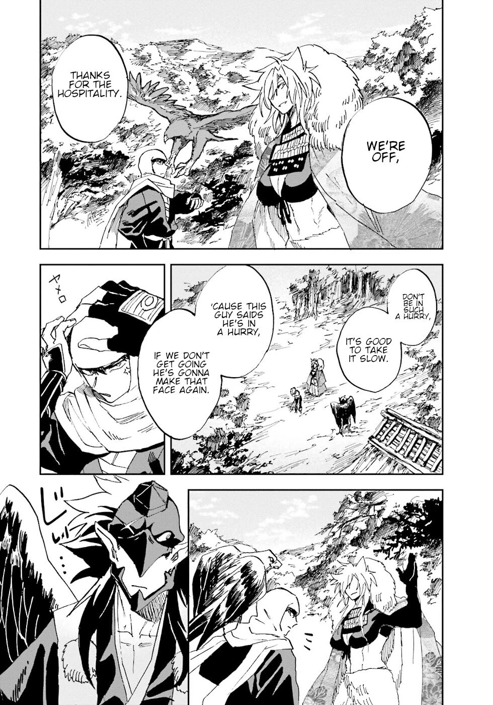Nejikemono Chapter 4 page 2 - Chapter 4: Stubborn Man