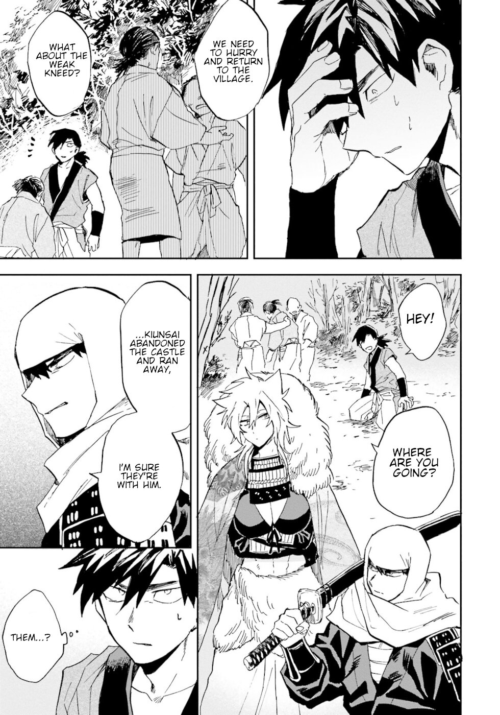 Nejikemono Chapter 7 page 7 - Chapter 7: The Lizard's Tail