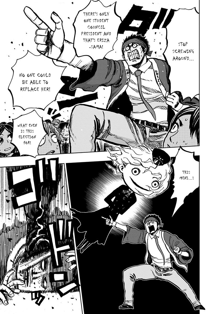 Nejimaki Kagyu Chapter 102 page 11 - Chapter 102: Emergency student assembly