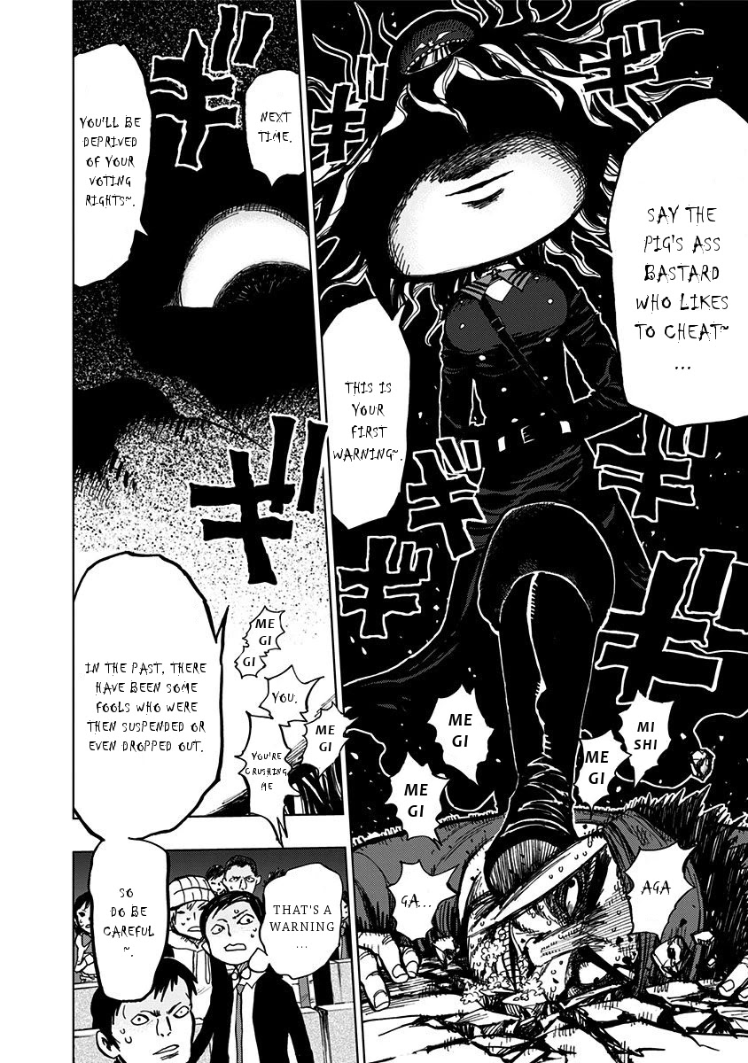 Nejimaki Kagyu Chapter 102 page 12 - Chapter 102: Emergency student assembly