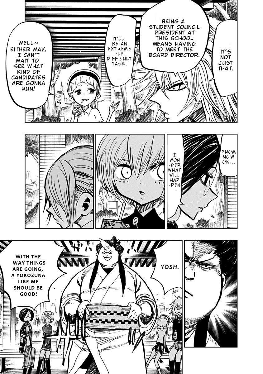 Nejimaki Kagyu Chapter 102 page 16 - Chapter 102: Emergency student assembly