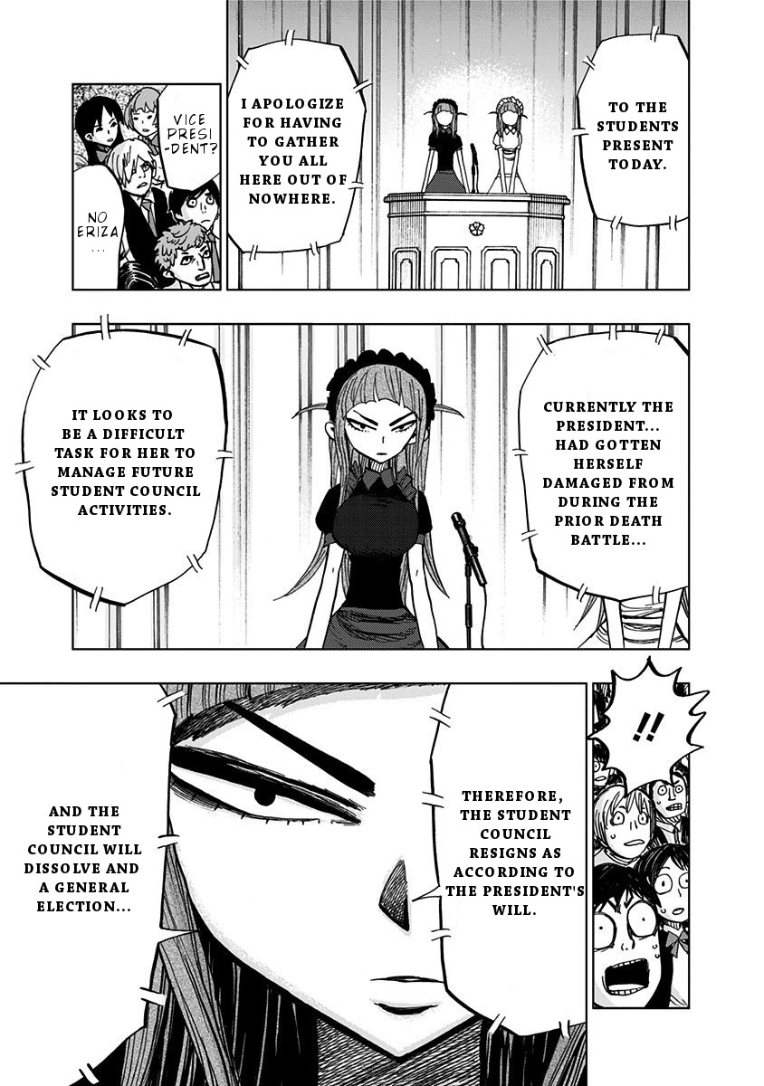 Nejimaki Kagyu Chapter 102 page 7 - Chapter 102: Emergency student assembly