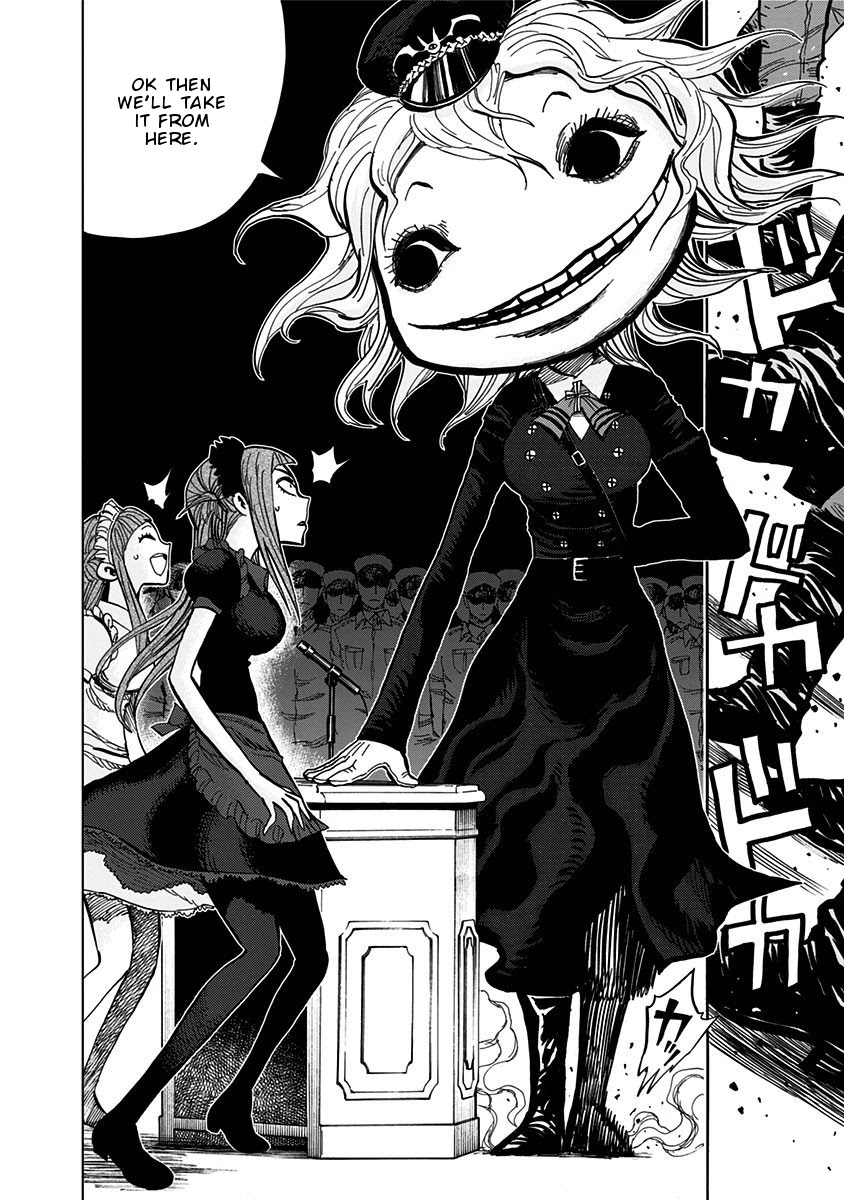 Nejimaki Kagyu Chapter 102 page 8 - Chapter 102: Emergency student assembly
