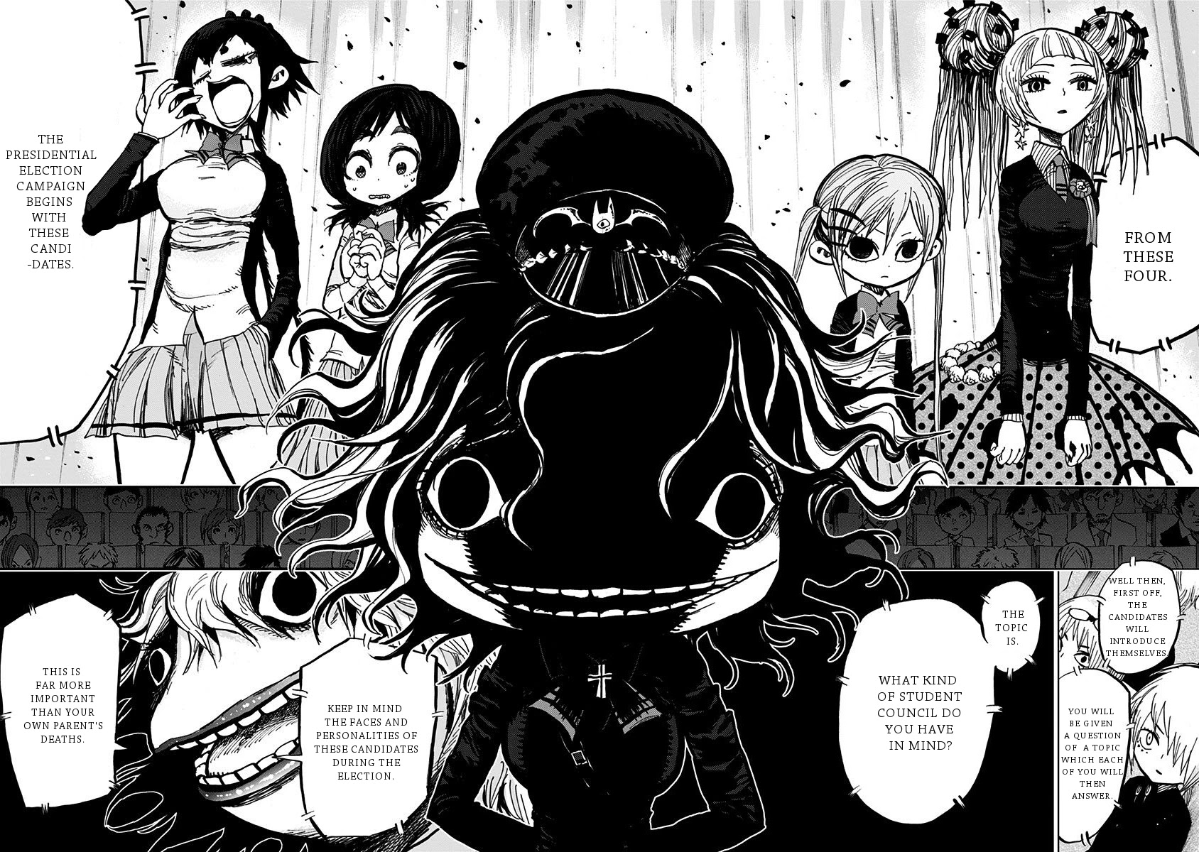 Nejimaki Kagyu Chapter 104 page 10 - Chapter 104: Student Council Dissolution General Elections 2