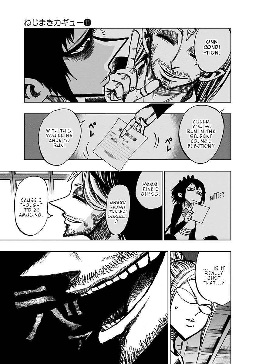 Nejimaki Kagyu Chapter 104 page 9 - Chapter 104: Student Council Dissolution General Elections 2