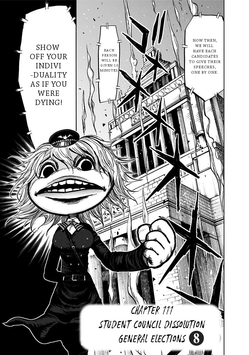 Nejimaki Kagyu Chapter 111 page 2 - Chapter 111: Student Council Dissolution General Elections 8