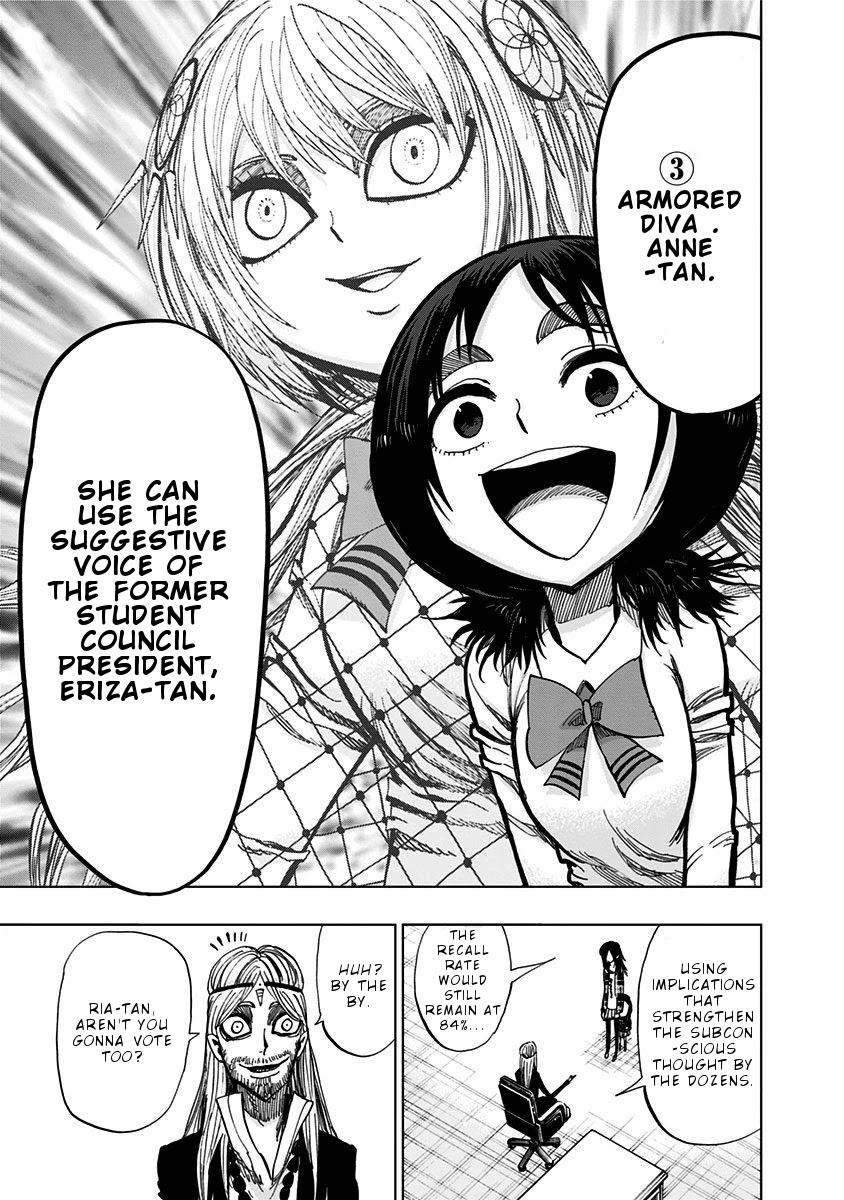 Nejimaki Kagyu Chapter 112 page 12 - Chapter 112: Student Council Dissolution General Elections 9