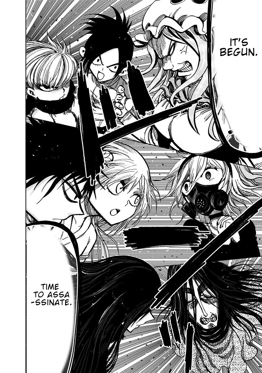 Nejimaki Kagyu Chapter 123 page 17 - Chapter 123: The Nichie Security Group