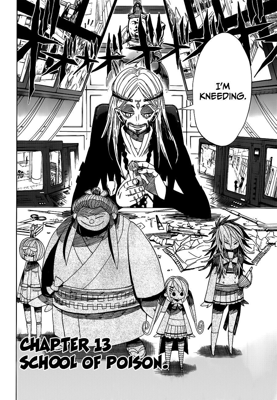 Nejimaki Kagyu Chapter 13 page 2 - Chapter 13 : School of Poison