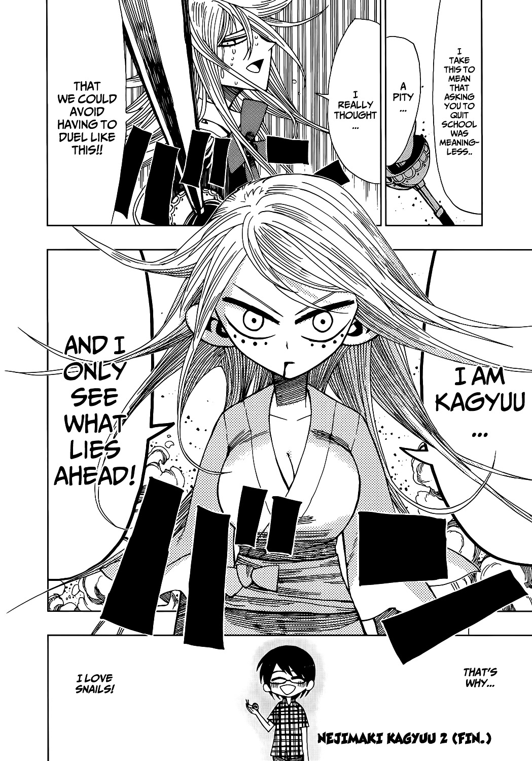 Nejimaki Kagyu Chapter 17 page 18 - Chapter 17 : Kagyuu's Good Points