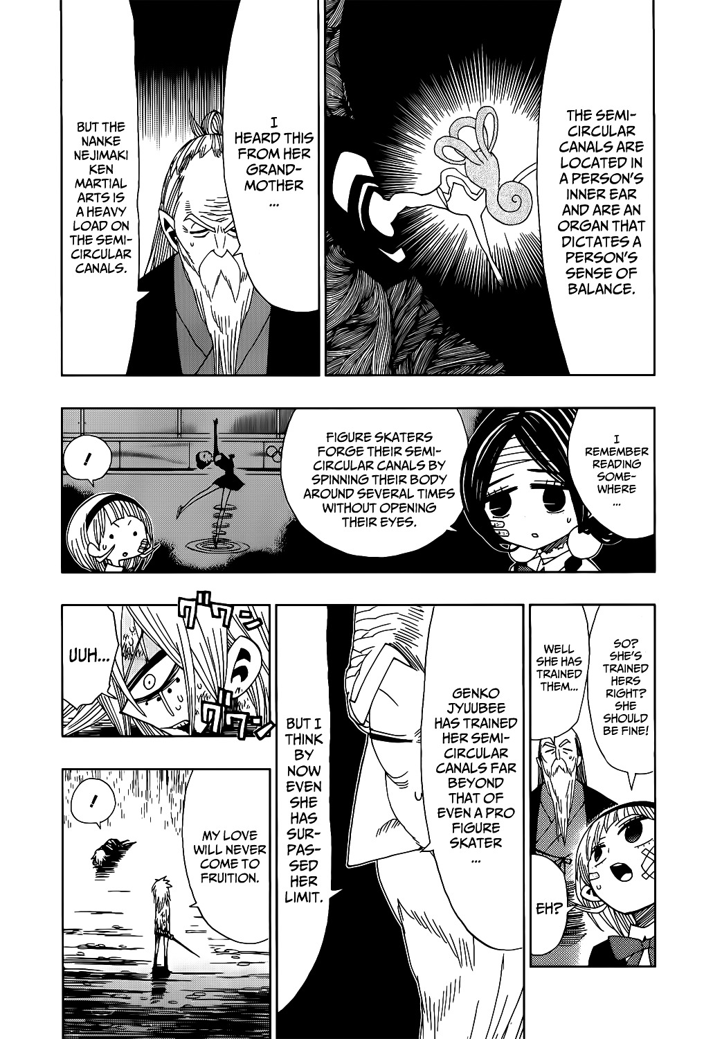 Nejimaki Kagyu Chapter 19 page 14 - Chapter 19 : Tragic Heroine Olufe; The Martyr of Happiness.
