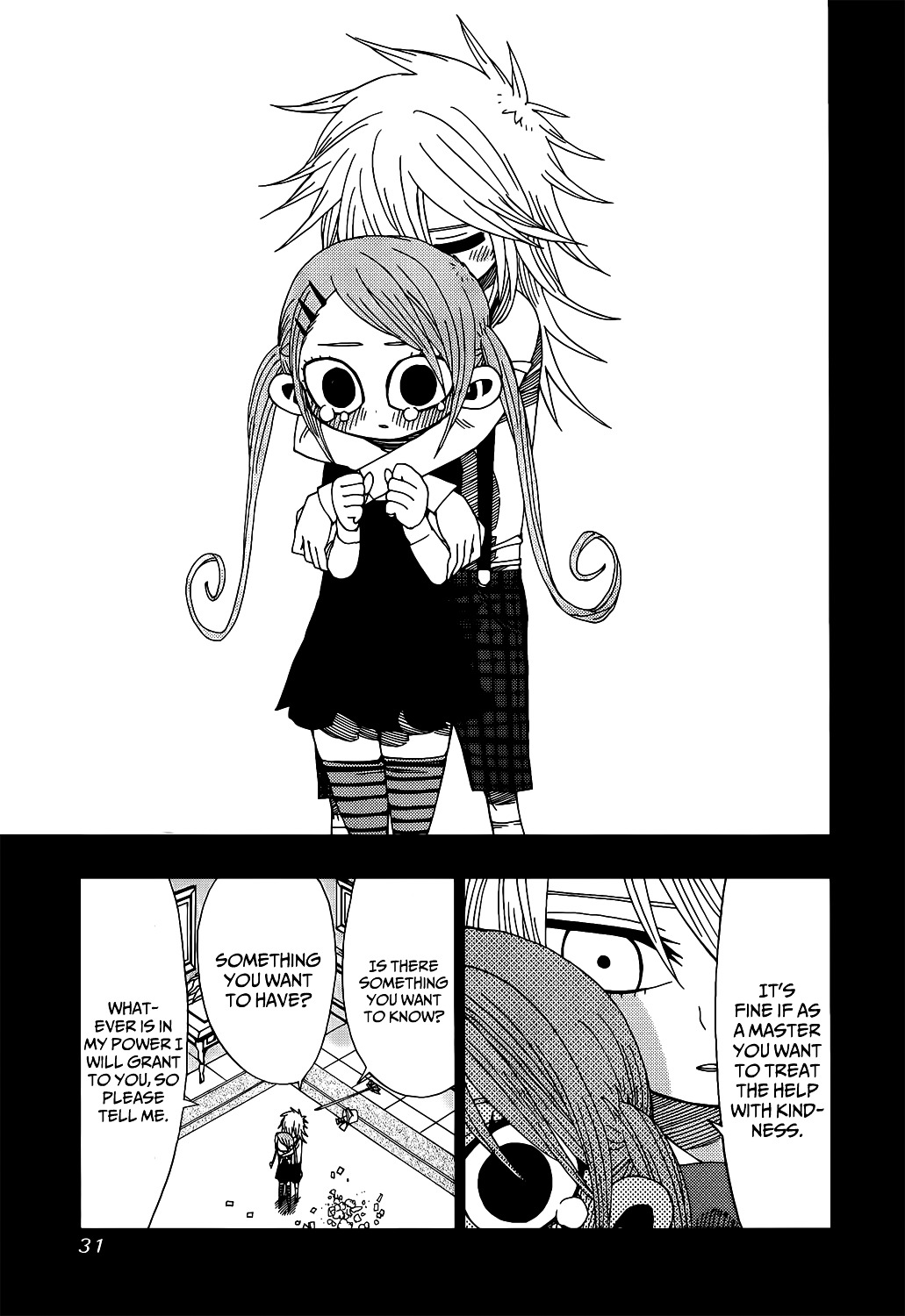 Nejimaki Kagyu Chapter 19 page 8 - Chapter 19 : Tragic Heroine Olufe; The Martyr of Happiness.