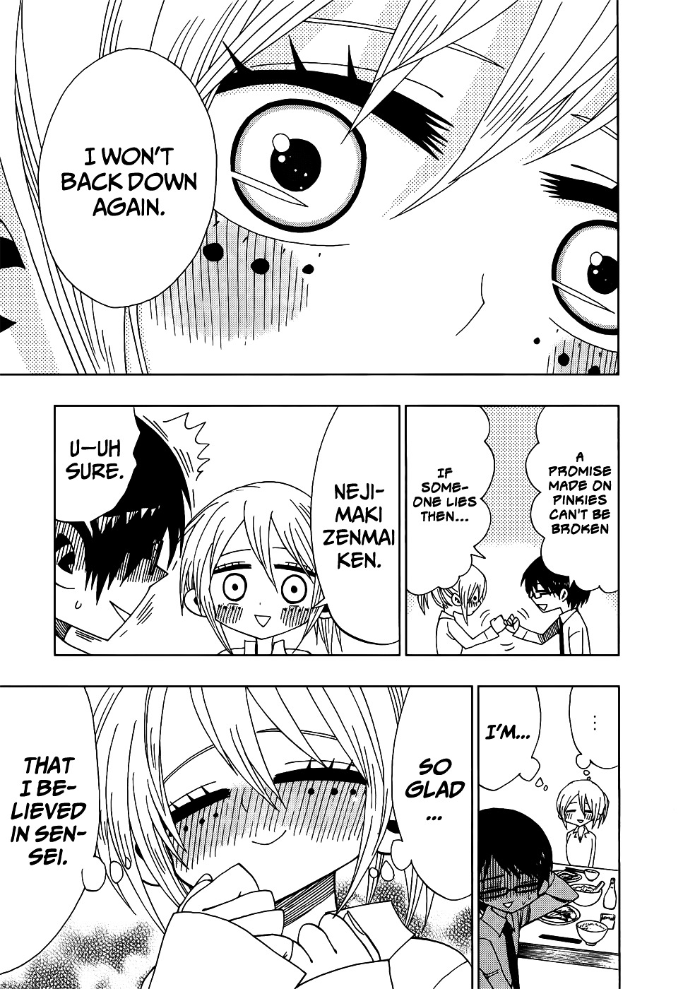 Nejimaki Kagyu Chapter 21 page 17 - Chapter 21 : A New Promise