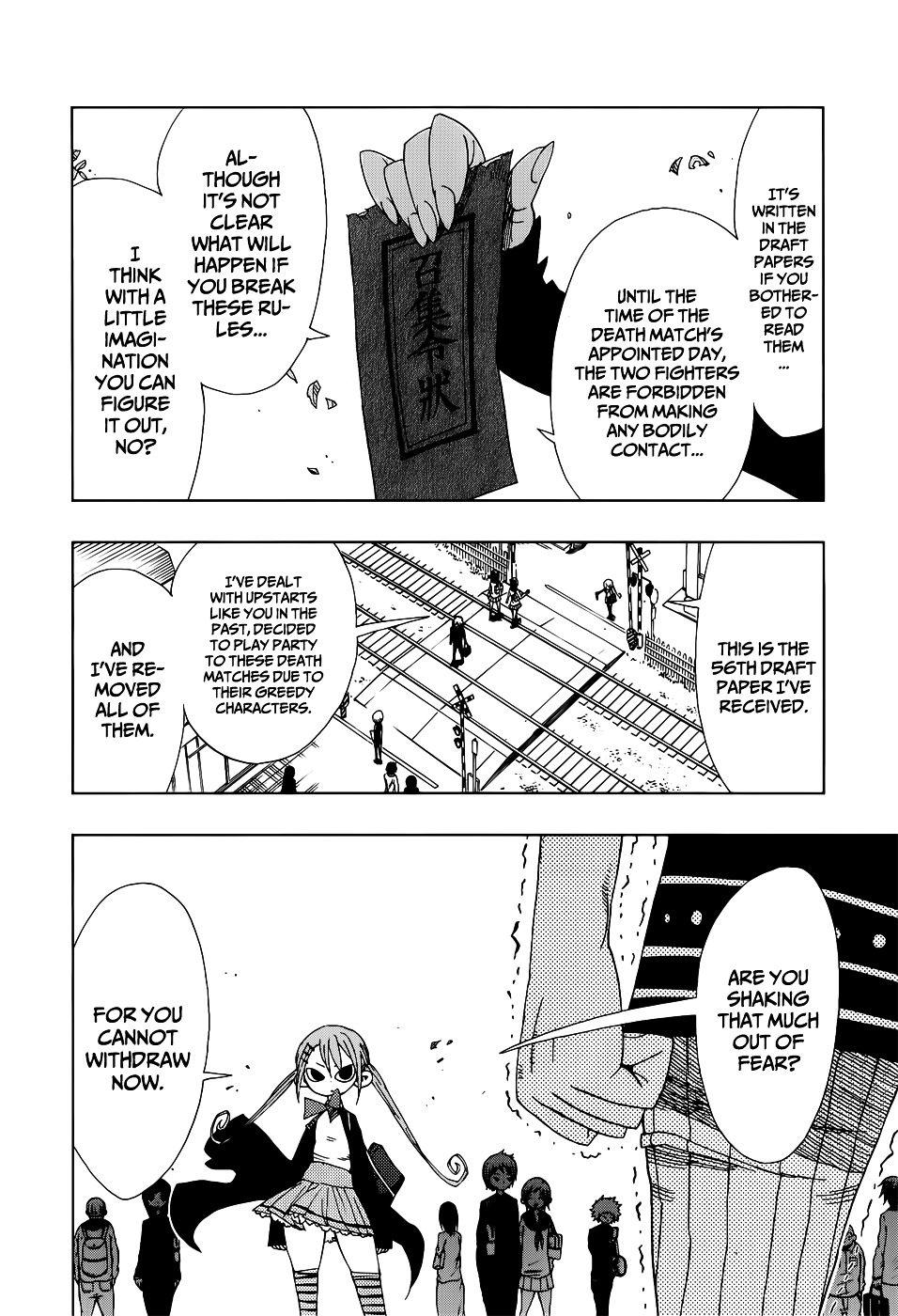 Nejimaki Kagyu Chapter 23 page 10 - Chapter 23 : A Two Touch and Go Situation