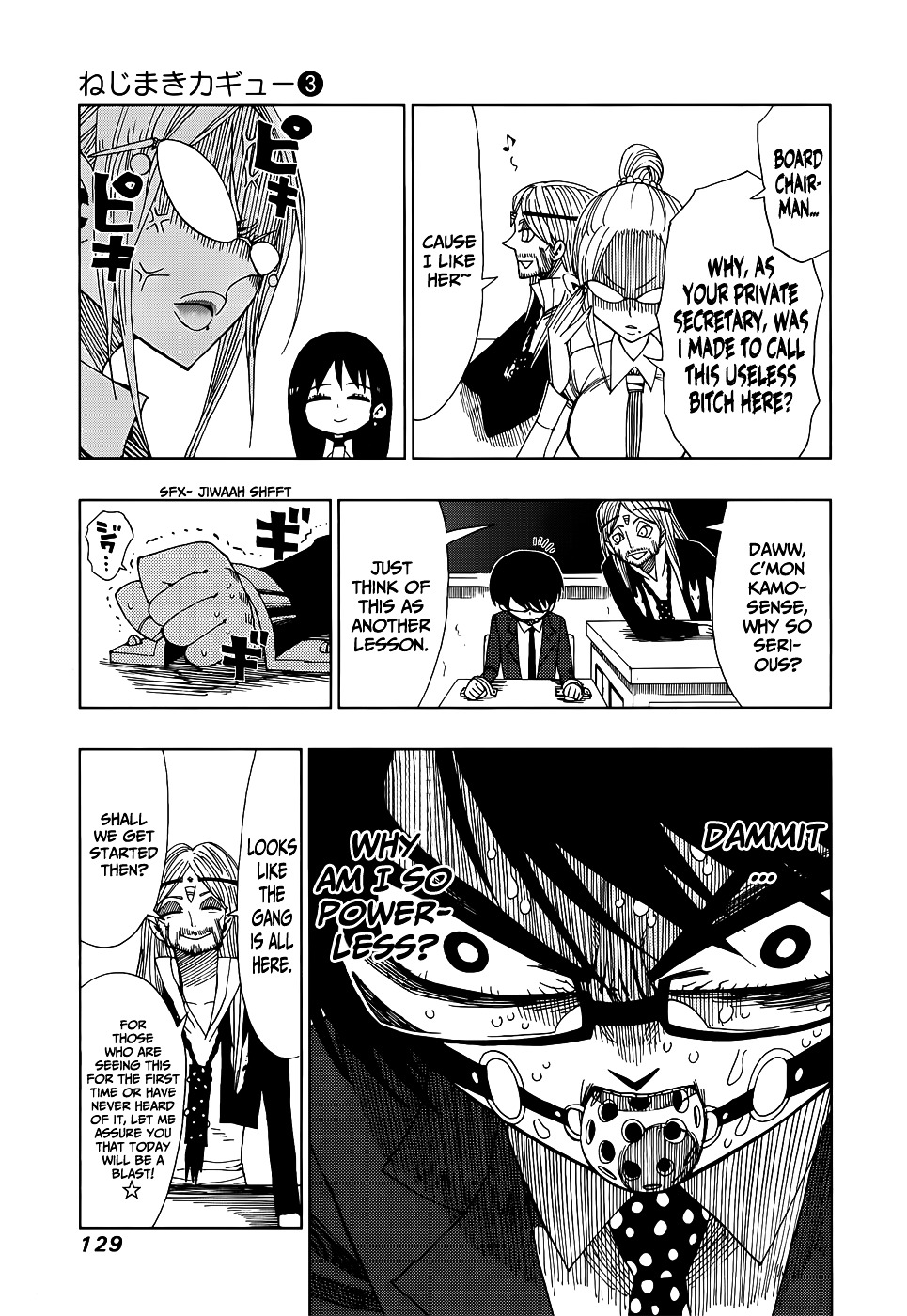 Nejimaki Kagyu Chapter 24 page 9 - Chapter 24 : The Board Chairman's Noble Death Match