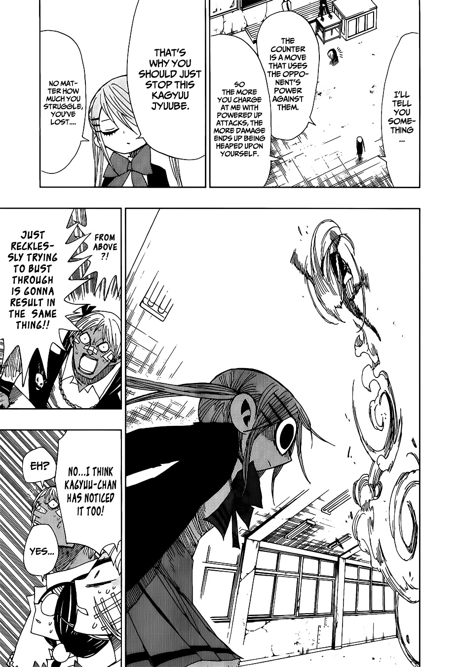 Nejimaki Kagyu Chapter 26 page 11 - Chapter 26 : That Doesn't Hurt