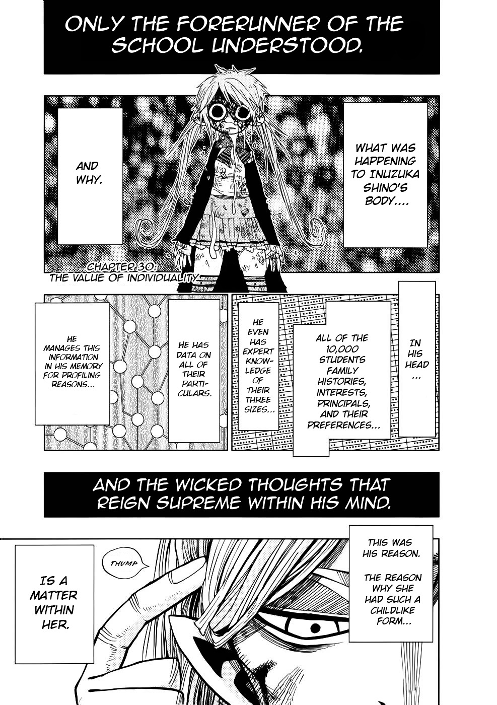 Nejimaki Kagyu Chapter 30 page 1 - Chapter 30 : The Value of Individuality