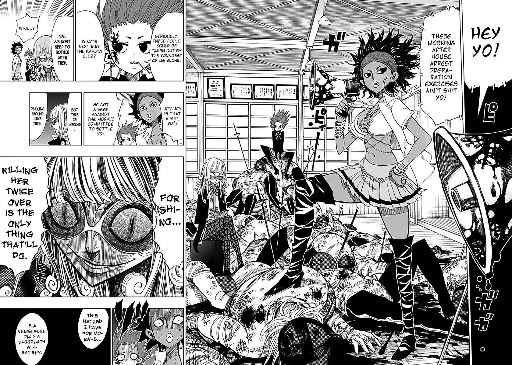 Nejimaki Kagyu Chapter 37 page 8 - Chapter 37 : Sisters