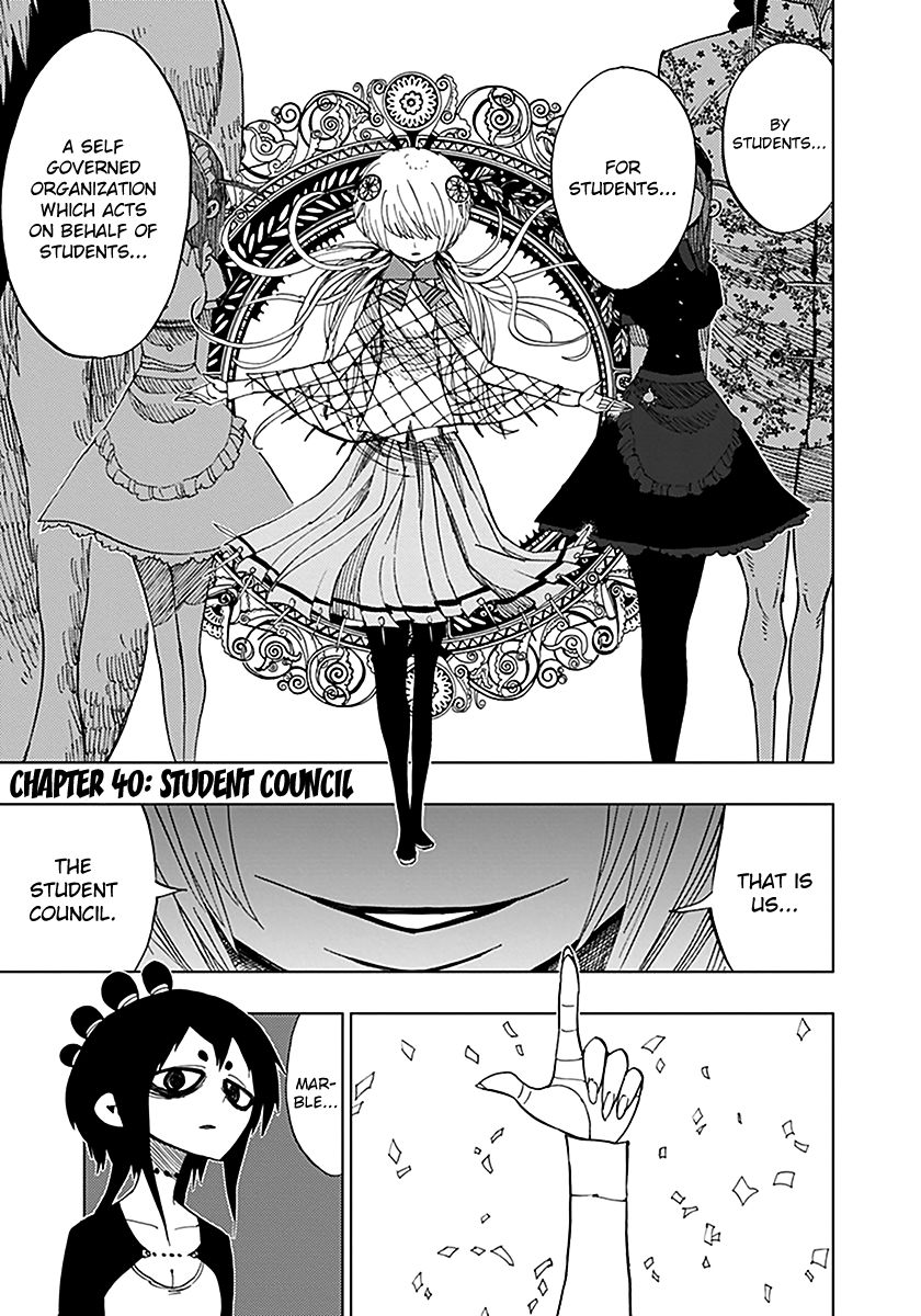 Nejimaki Kagyu Chapter 40 page 1 - Chapter 40 : Student Council