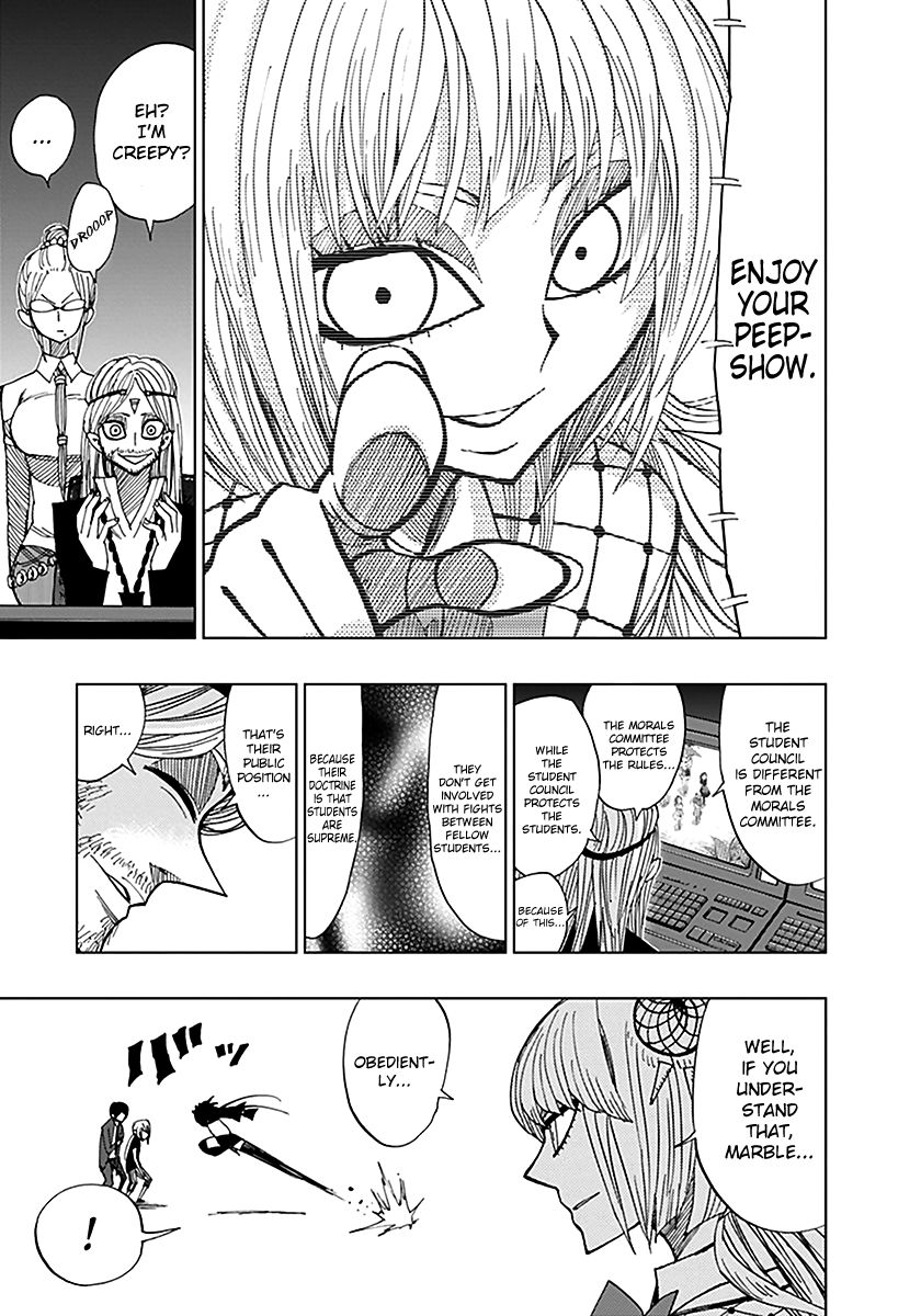 Nejimaki Kagyu Chapter 40 page 5 - Chapter 40 : Student Council