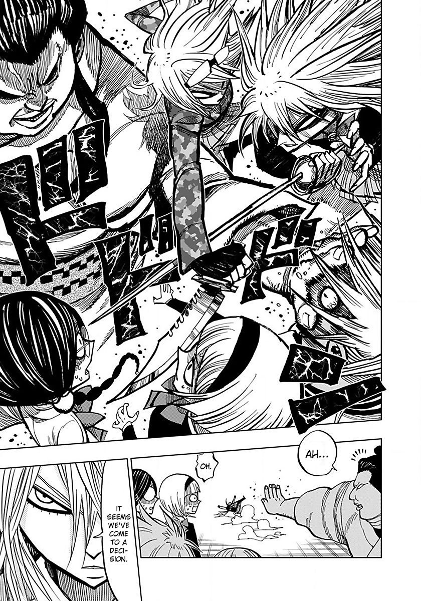 Nejimaki Kagyu Chapter 46 page 11 - Chapter 46 : The Beast Lurking Within You