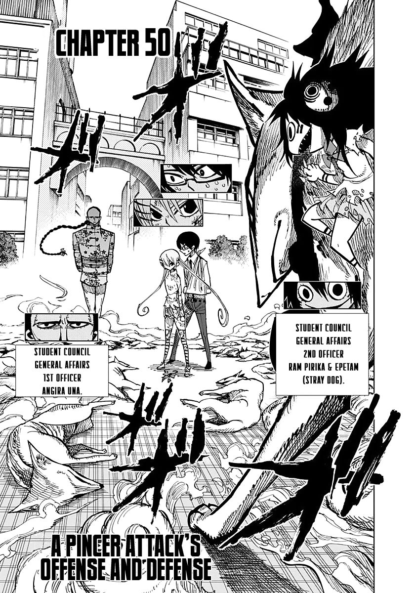 Nejimaki Kagyu Chapter 50 page 1 - Chapter 50 : A Pincer Attack's Offense and Defense