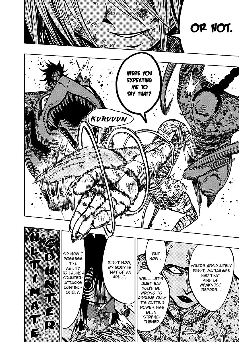 Nejimaki Kagyu Chapter 50 page 13 - Chapter 50 : A Pincer Attack's Offense and Defense