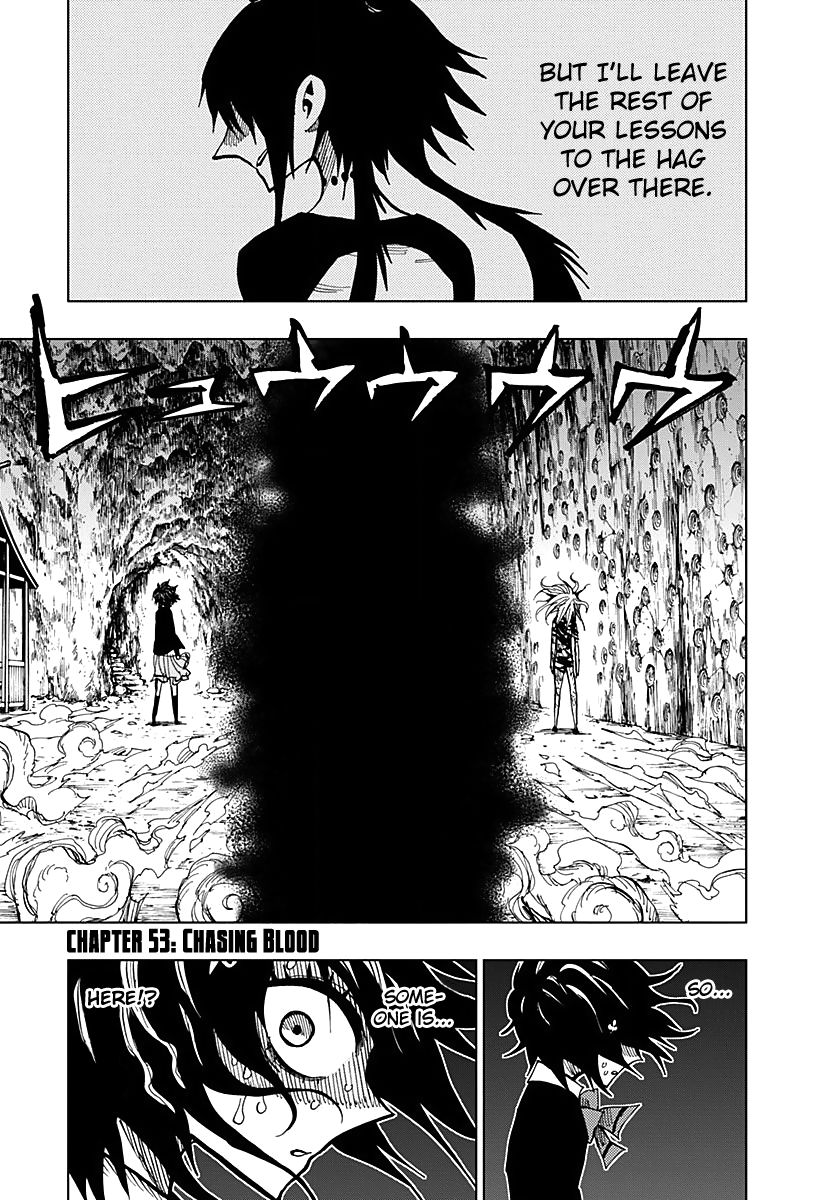 Nejimaki Kagyu Chapter 53 page 1 - Chapter 53 : Chasing Blood