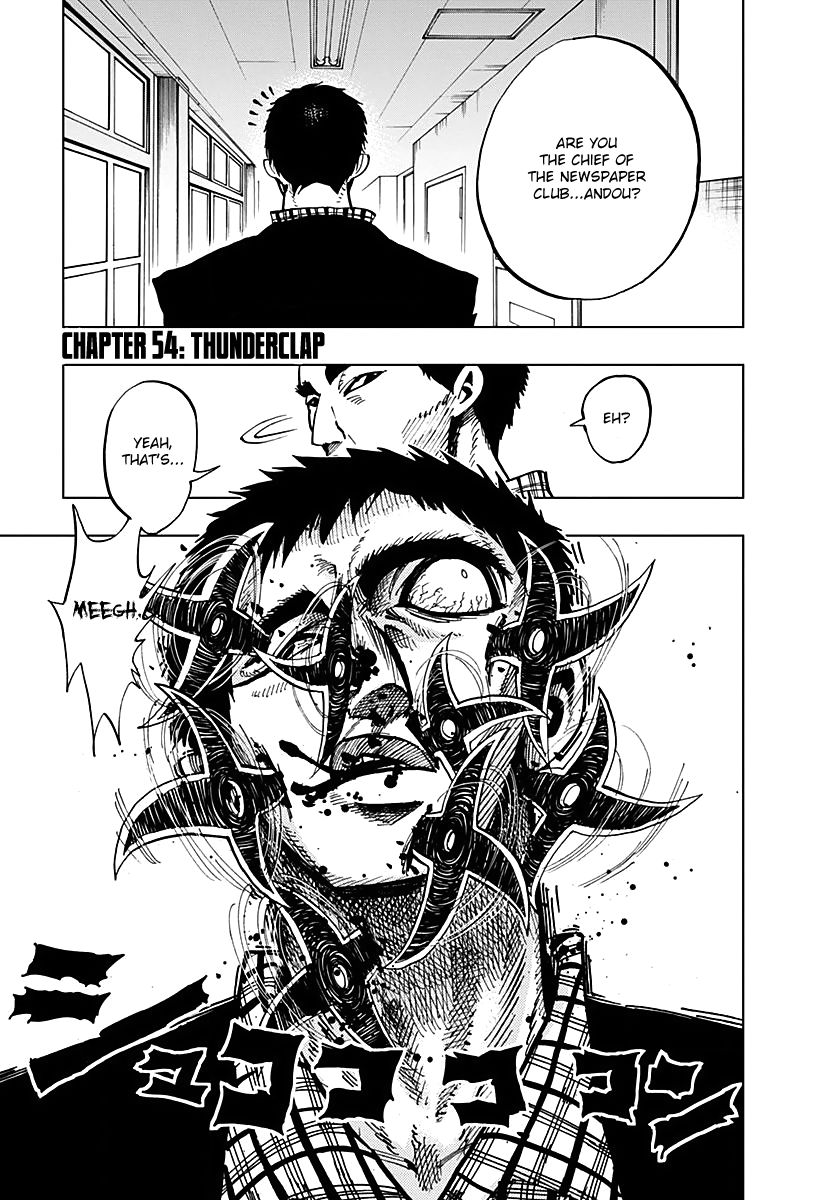 Nejimaki Kagyu Chapter 54 page 1 - Chapter 54 : Thunderclap