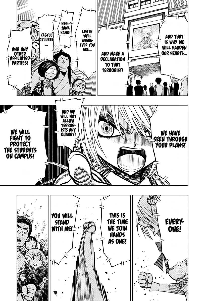 Nejimaki Kagyu Chapter 55 page 9 - Chapter 55 : The King's Declaration of War
