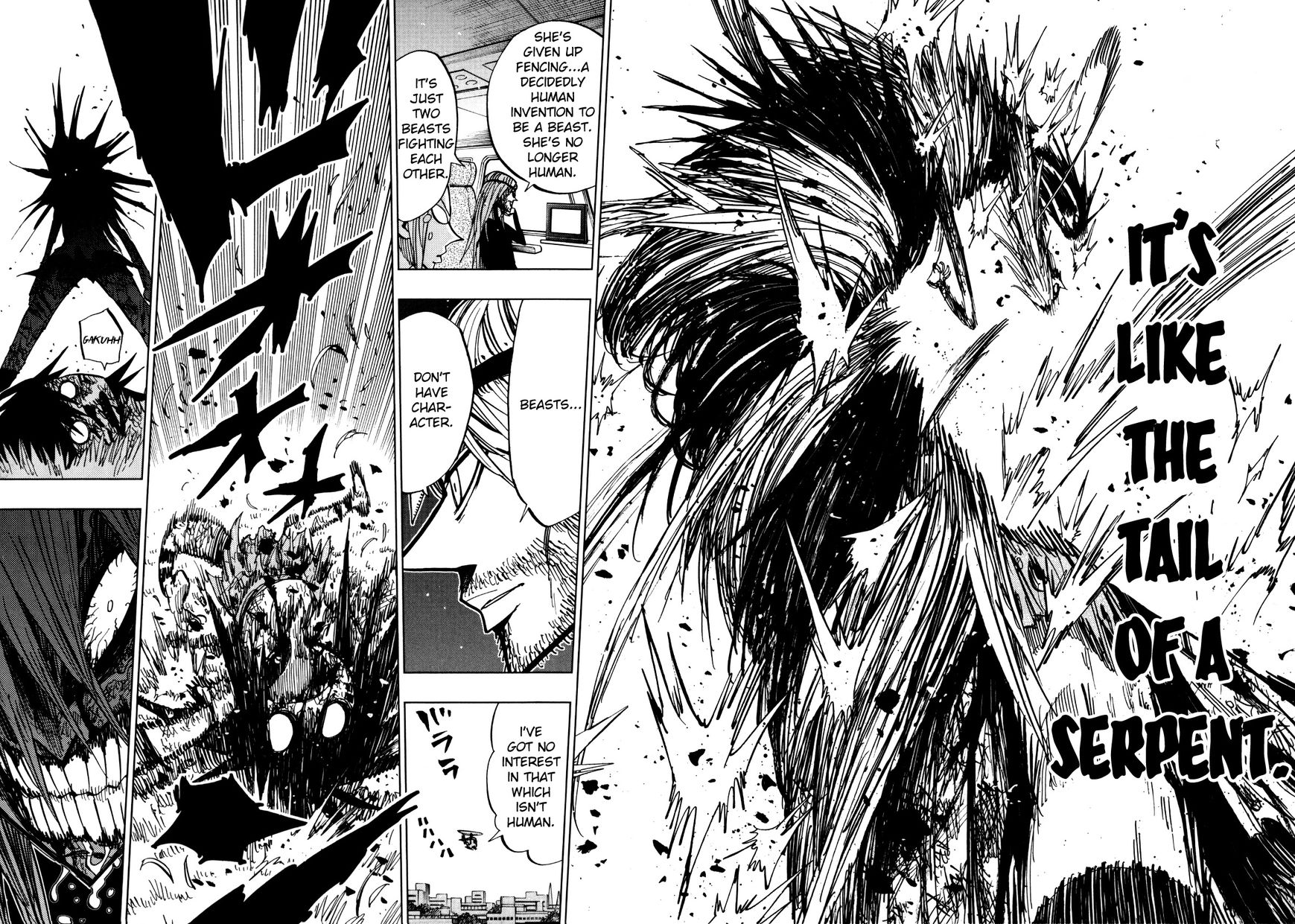Nejimaki Kagyu Chapter 64 page 16 - Chapter 64 : A Beast Who Resigned It's Humanity.