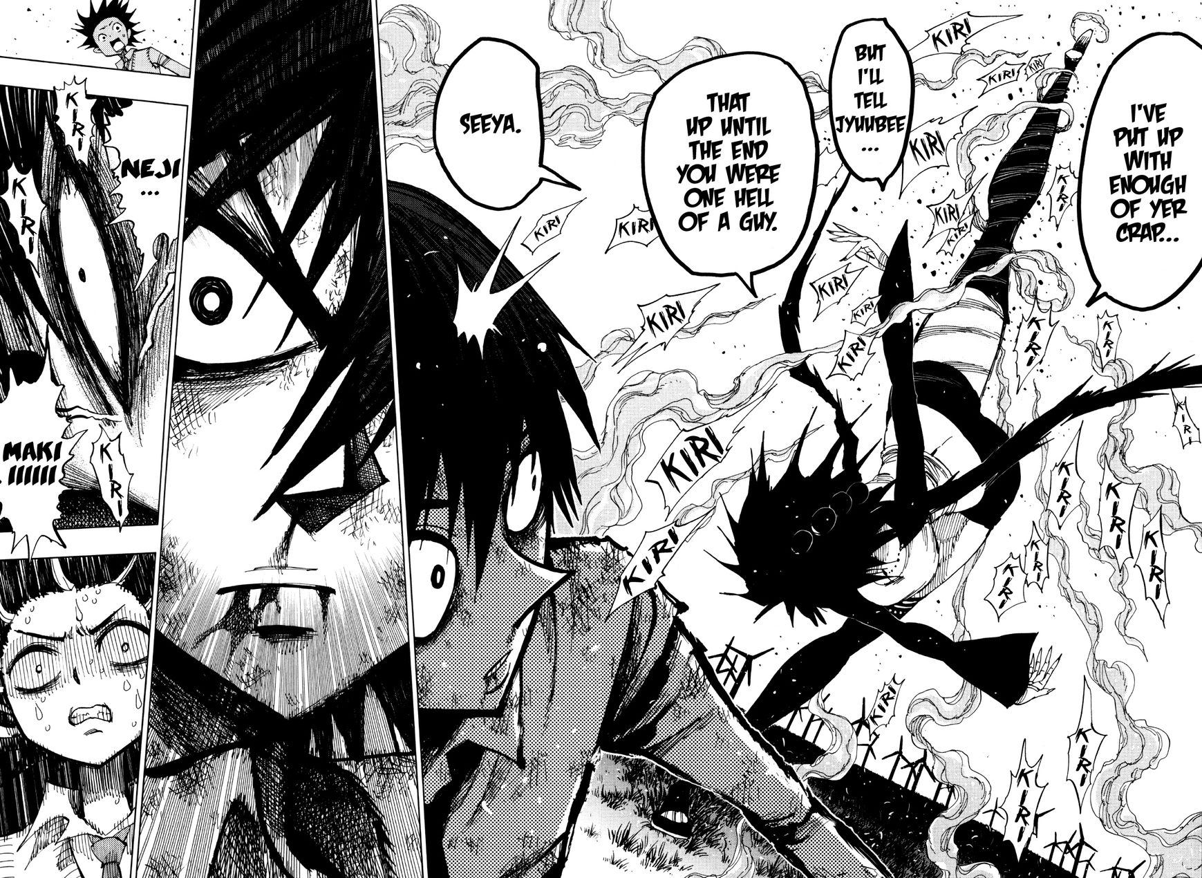 Nejimaki Kagyu Chapter 69 page 11 - Chapter 69 : Kamo VS Marble