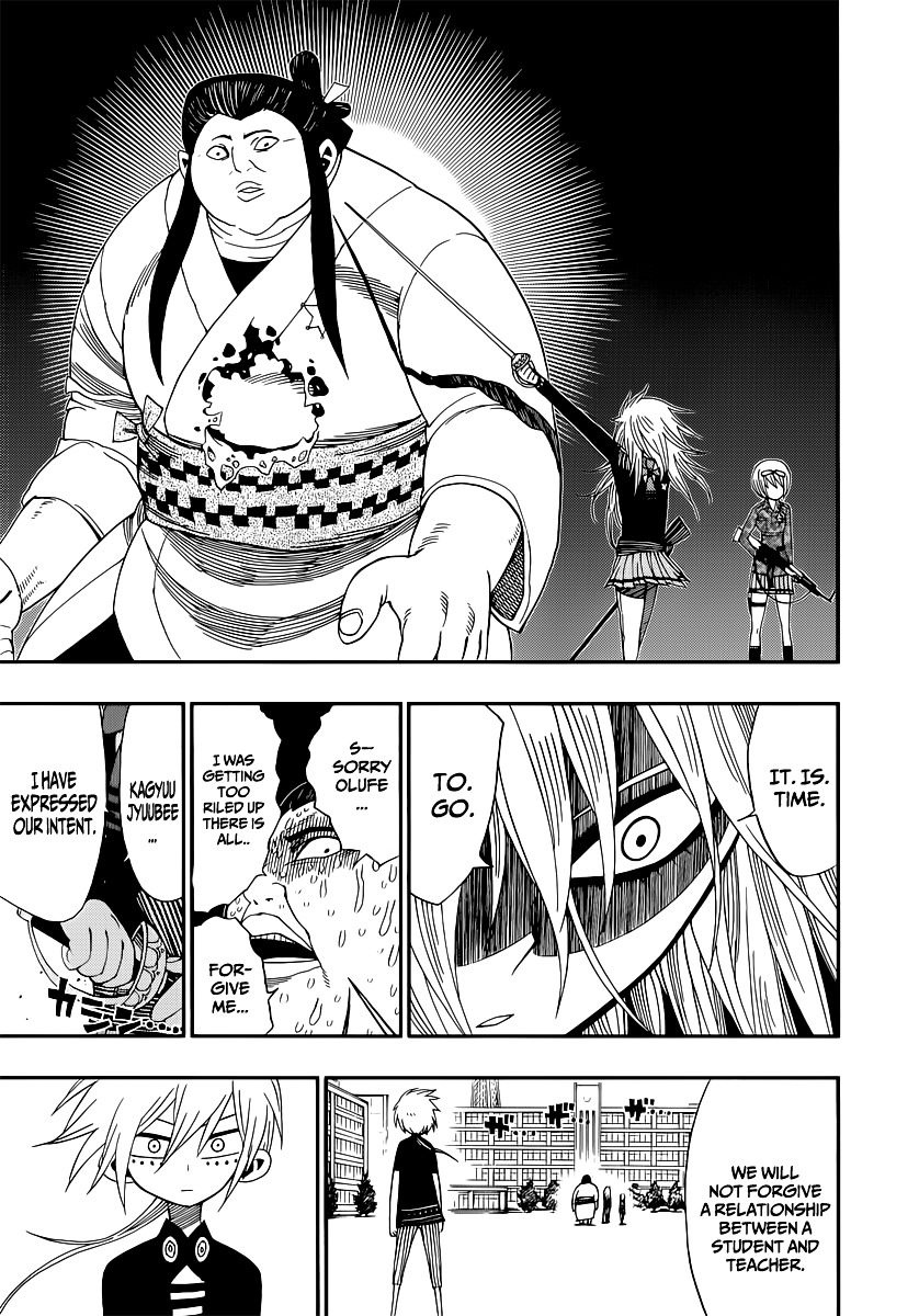 Nejimaki Kagyu Chapter 9 page 14 - Chapter 9 : Warning