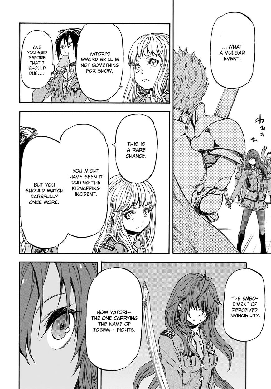 Nejimaki Seirei Senki - Tenkyou no Alderamin Chapter 15 page 22 - Chapter 15