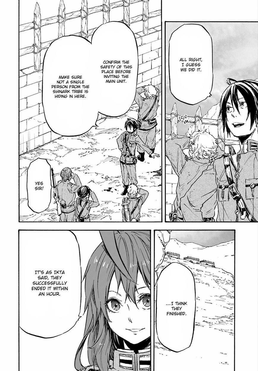 Nejimaki Seirei Senki - Tenkyou no Alderamin Chapter 21 page 22 - Chapter 21
