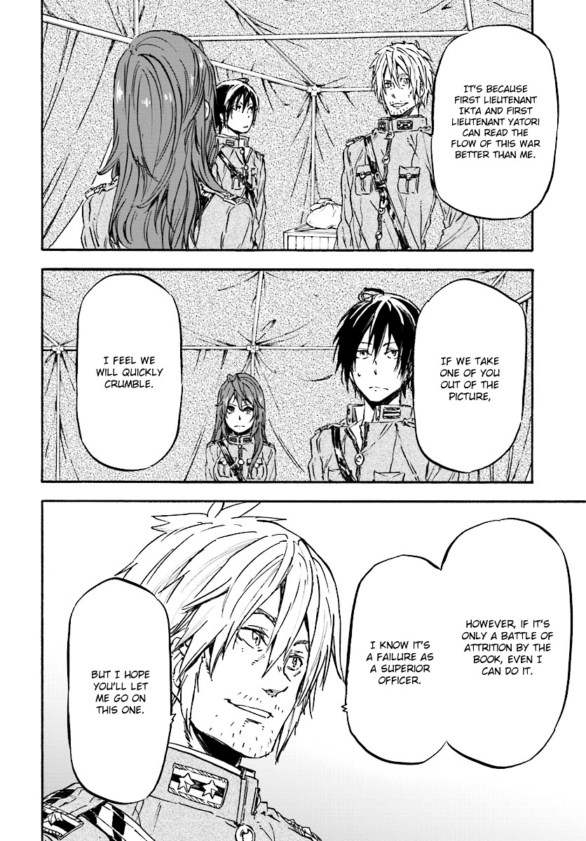 Nejimaki Seirei Senki - Tenkyou no Alderamin Chapter 28 page 21 - Chapter 28 : Phantom and Hunter