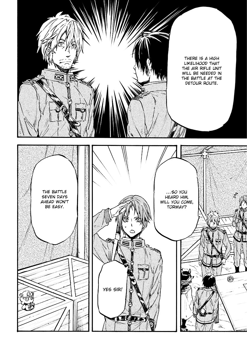 Nejimaki Seirei Senki - Tenkyou no Alderamin Chapter 28 page 23 - Chapter 28 : Phantom and Hunter