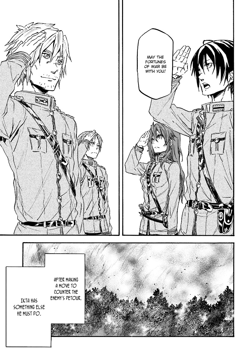 Nejimaki Seirei Senki - Tenkyou no Alderamin Chapter 28 page 24 - Chapter 28 : Phantom and Hunter