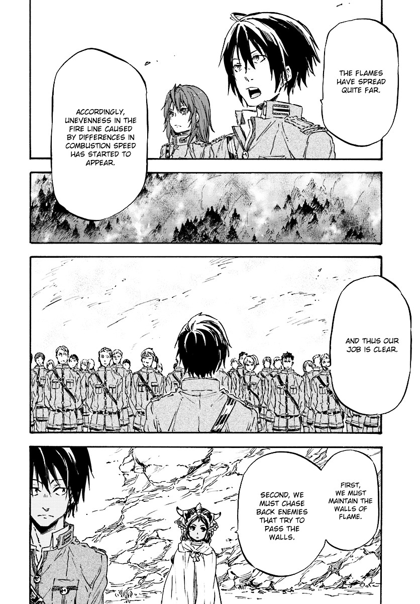 Nejimaki Seirei Senki - Tenkyou no Alderamin Chapter 28 page 25 - Chapter 28 : Phantom and Hunter