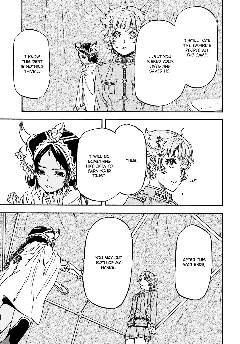 Nejimaki Seirei Senki - Tenkyou no Alderamin Chapter 28 page 8 - Chapter 28 : Phantom and Hunter