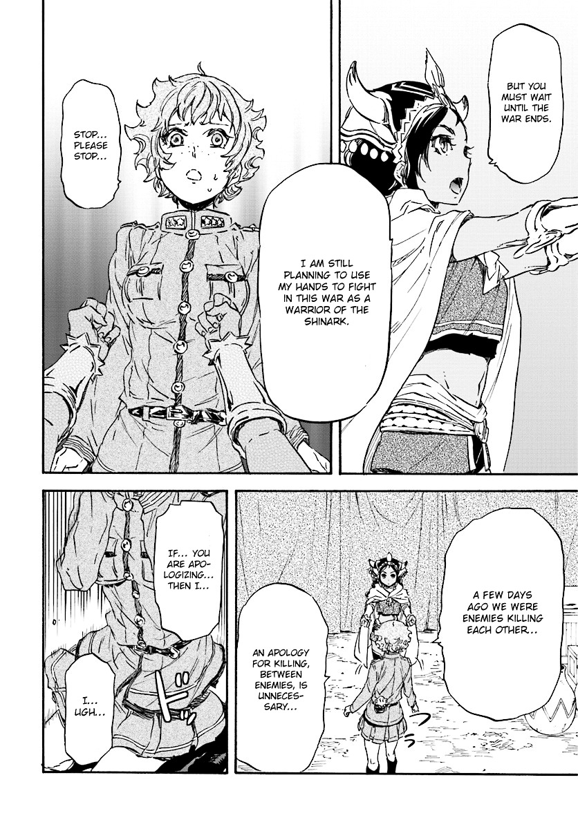 Nejimaki Seirei Senki - Tenkyou no Alderamin Chapter 28 page 9 - Chapter 28 : Phantom and Hunter