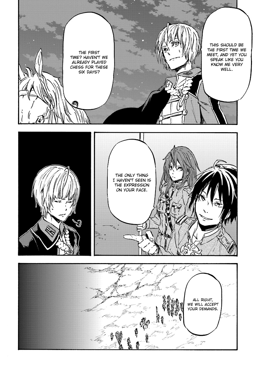 Nejimaki Seirei Senki - Tenkyou no Alderamin Chapter 30 page 22 - Chapter 30 : Confrontation (1)